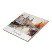 Amsterdam, Nederland Tegeltje (Zijkant)