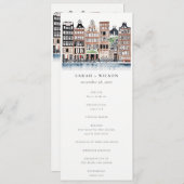 Amsterdam Nederlands landschapslandschapsprogramma Kaart (Voorkant / Achterkant)