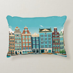 Amsterdam No.1 Sunny Day Bedrijven Kussensloop Accent Kussen