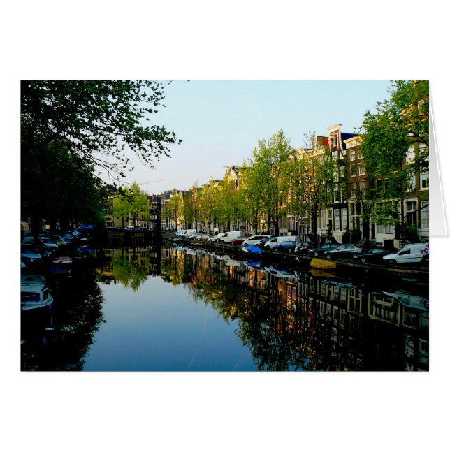Amsterdam ochtends (Voorkant Horizontaal)