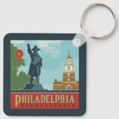 Amsterdam, PA | Independence Hall Sleutelhanger (Achterkant)
