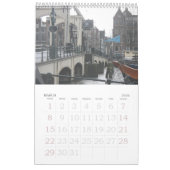 Amsterdam Photo Calendar Kalender (Mar 2026)