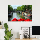 Amsterdam Poster (Thuiskantoor)