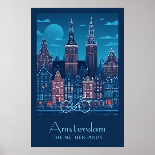 Amsterdam Poster (Voorkant)
