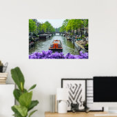 Amsterdam Poster (Thuiskantoor)