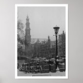 Amsterdam poster canal Prinsengracht (Devant)