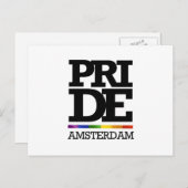 AMSTERDAM PRIDE - PNG.nl Briefkaart (Voorkant / Achterkant)
