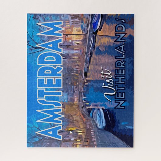 Amsterdam Puzzle (Vertical)
