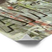  Amsterdam-reis Poster (Hoek)