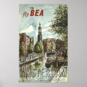  Amsterdam-reis Poster (Voorkant)