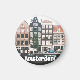 Amsterdam Reis Souvenir Magneet