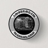 amsterdam ronde button 3,2 cm (Voorkant)