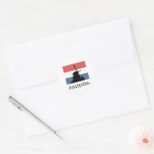 Amsterdam Ronde Sticker (Envelop)