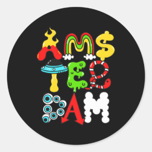 Amsterdam Ronde Sticker