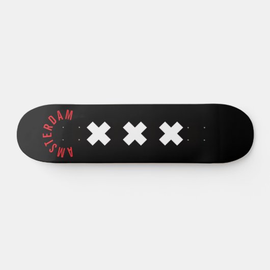Amsterdam Skateboard (Horizontaal)