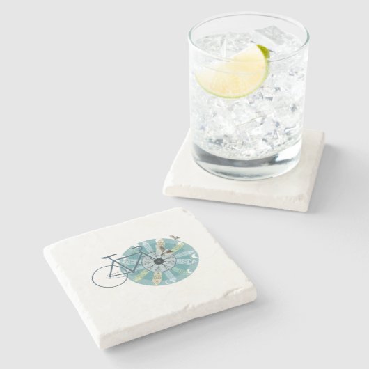 Amsterdam Skile Stenen Onderzetter (Zijkant)