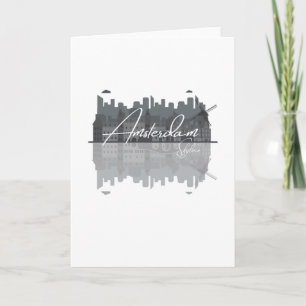 Amsterdam Skyline Kaart