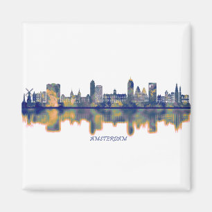Amsterdam Skyline Magneet