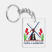 Amsterdam Sleutelhanger (Voorkant Links)