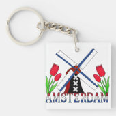 Amsterdam Sleutelhanger (Voorkant)