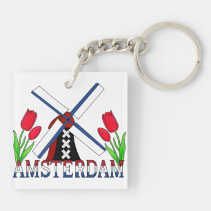 Amsterdam Sleutelhanger