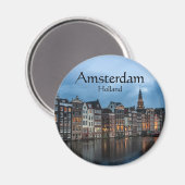 Amsterdam Souvenir Magneet (Voorkant / Achterkant)