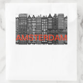 Amsterdam steden koffer sticker (Tas)