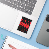 Amsterdam Sticker (Laptop met iPhone)