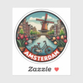 Amsterdam Sticker (Vel)