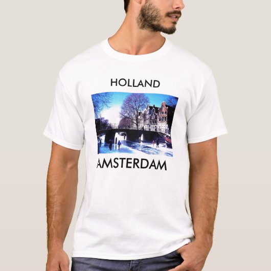 AMSTERDAM T-SHIRT (Voorkant)