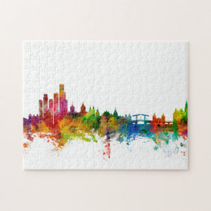 Amsterdam The Netherlands Skyline Legpuzzel