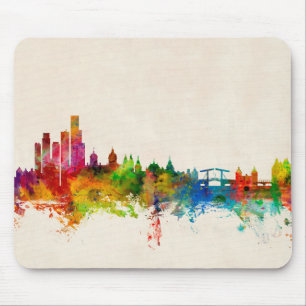 Amsterdam The Netherlands Skyline Muismat