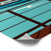 Amsterdam The Netherlands Travel Poster (Coin)