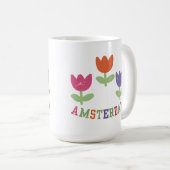 Amsterdam Tulips Koffiemok (Voorkant rechts)