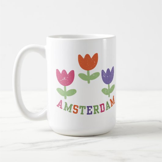 Amsterdam Tulips Koffiemok (Links)