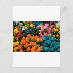 Amsterdam Tulpen Briefkaart