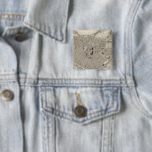 Amsterdam Vierkante Button 5,1 Cm (In situ)