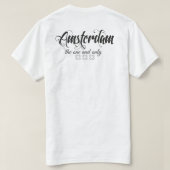 Amsterdam Vintage 750 T-shirt (Design achterkant)