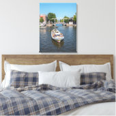 Amsterdam visite bateau vue toile imprimé (Insitu(Chambre))