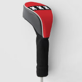 Amsterdam vlag golfheadcover (Schuin)