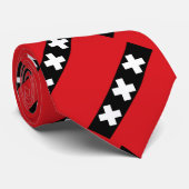 Amsterdam vlag stropdas (Opgerold)