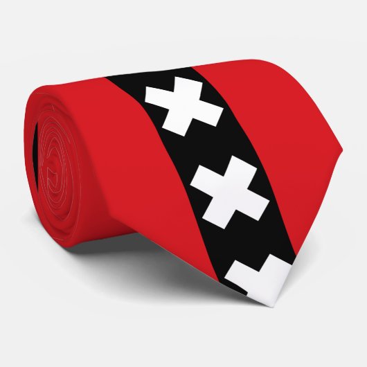 Amsterdam vlag stropdas (Opgerold)