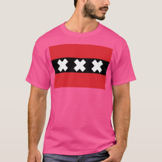 Amsterdam vlag t-shirt