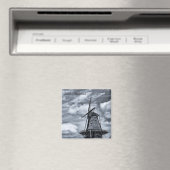 Amsterdam - Windmill, Holland (Fridge Magnet) Magneet (Insitu (Vaatwasser))
