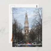 Amsterdam Zuiderkerk Holland Briefkaart (Voorkant / Achterkant)