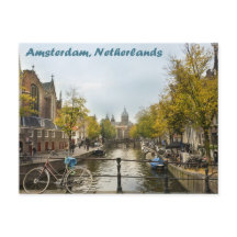 Amsterdamse grachten in de Herfstpost