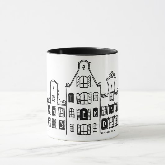 Amsterdamse huis mok (Midden)