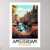Amsterdamse Nederlandsche schilderkunst Poster (Voorkant)