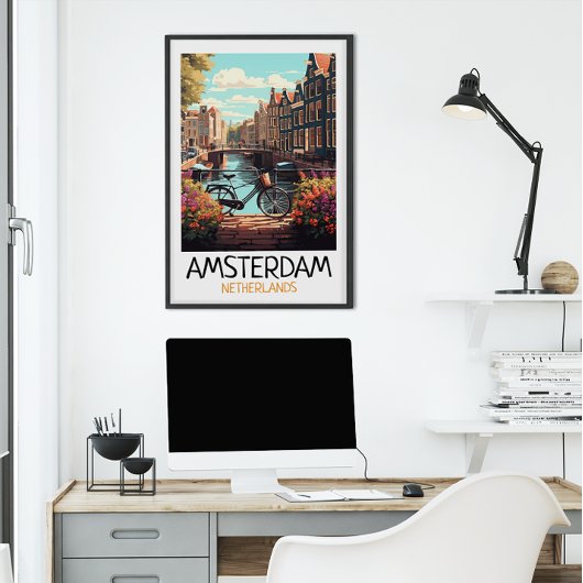Amsterdamse Nederlandsche schilderkunst Poster