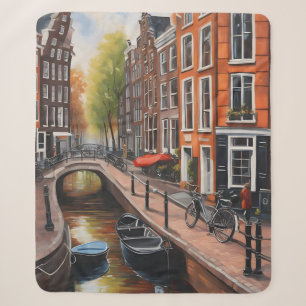 Amsterdamse olieverfschilderkunst sherpa deken